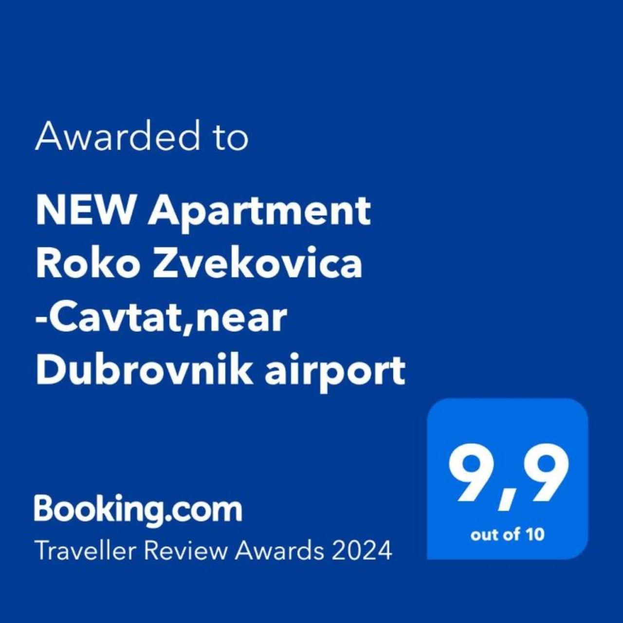New Apartment Roko Zvekovica -Cavtat,Near Dubrovnik Airport Екстер'єр фото